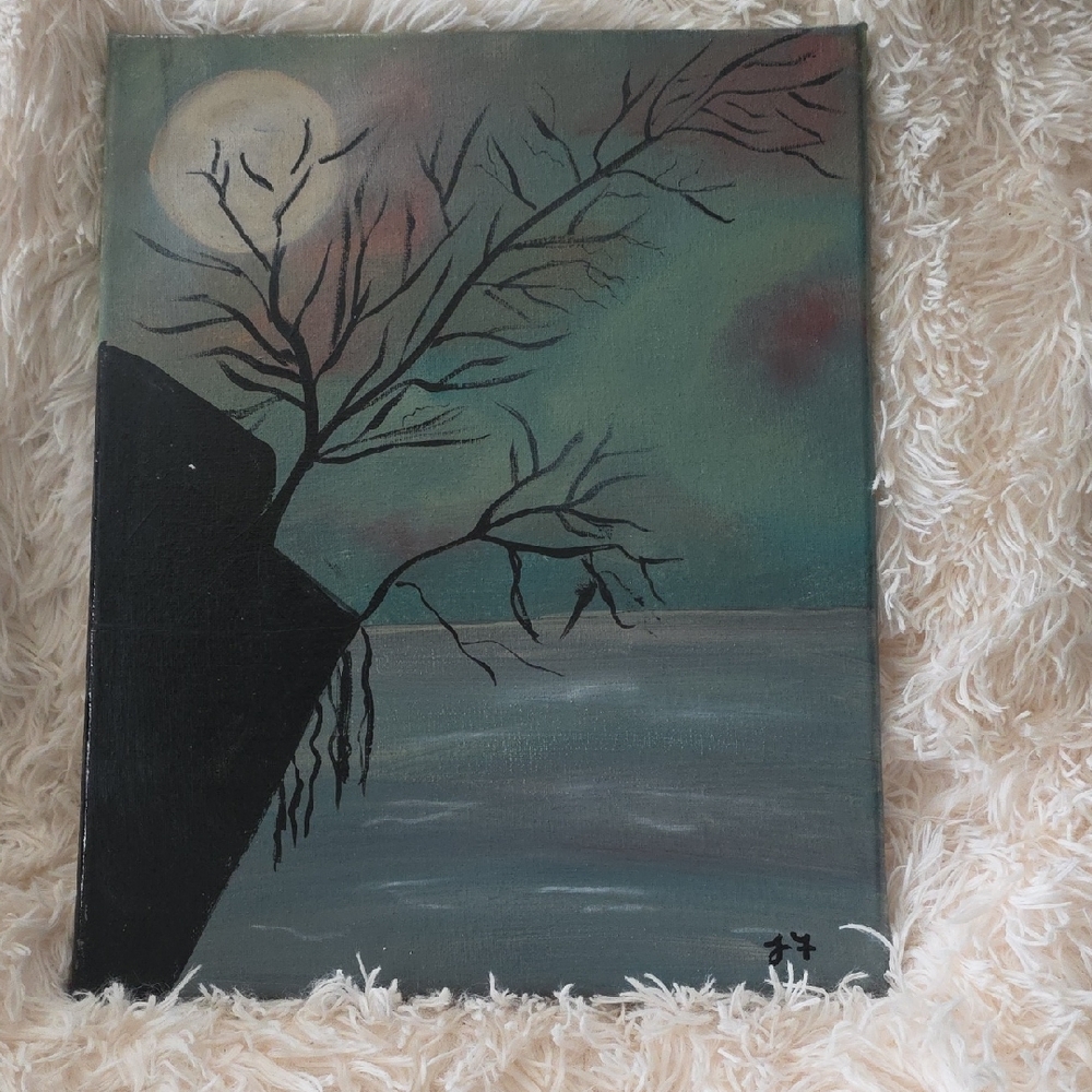 Painting Art Abstract Tree Art on Canvas